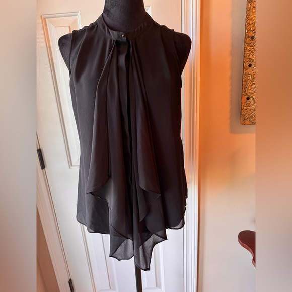 Forever 21 Sheer Black Sleeveless Blouse - Picture 9 of 9